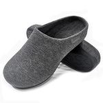 Aitann Orthopedic Clog Slippers With Arch Support, For Plantar Fasciitis Pain Relief, Non-Slip on House Shoes(GREY,UK6,Wide)