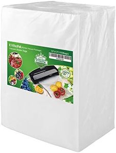KitVacPak 100 Quart 10X13 Food Sealer Vacuum Sealer Bags with Commercial Grade, BPA Free, Heavy Duty.Vacuum Sealer Freezer Bags Compatible with Any Types Vacuum Sealer