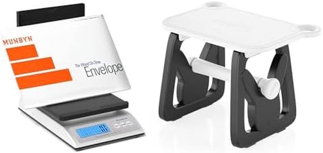 MUNBYN Shipping Scale, Accurate 66lb/0.1oz Postal Scale and Label Holder for Rolls and Fanfold Labels