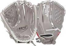 Rawlings R9 Series Fastpitch Softball Glove, Basket Web, 12.5 inch, Right Hand Throw