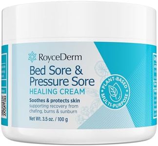 Roycederm Bed and Pressure Sore Treatment Cream: Fast Skin Healing Cream - Infection Protection for Bed Sores, Pressure Sores, Blisters, Cuts, Burns - for Bedridden, Elderly and Amputees - 3.5 OZ