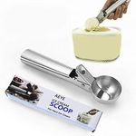 Tongke Ice Cream Scoops, Stainless Steel Spoon 7-Inch