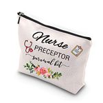 Nurse Preceptor Gift Nurse Preceptor Survival Kit Funny Cosmetics Bag Makeup Bag for Nursing Preceptor (Nurse Preceptor CA)