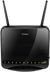 D-Link Australia 4G LTE Wi-Fi AC1200 Router (DWR-956-AU), SIM Slot Unlocked, VoIP, Gigabit Ethernet Ports, Failover Mode, External Detachable Antennas, B28 Support, Black