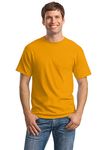 Hanes ComfortSoft 100% Cotton T-Shirt. 5280 (Gold, Small)