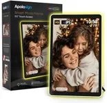 ApoloSign Neon Light Digital Picture Frame - 10.1" HD Display | AI Color-Changing LED Strip Digital Photo Frame | Quick Share Photos/Videos, Easy Setup in Frameo App | Best Digital Frame for Gifting