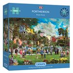 Portmeirion 1000 Piece Jigsaw Puzzle | Wales | Nature Jigsaw Puzzle | Jigsaw Puzzle for Adults | Premium 100% Recycled Board | Great Gift for Adults | Gibsons Games