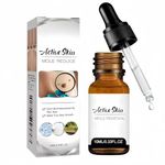Skin Mole Remover for Face & Body - Fast Acting Skin Tag Remover with Precise Dropper, Wart Remover Serum for Corns, Flat, Plantar & Common Warts, Gentle Formula, Travel Size (0.33FL.OZ/10ML)