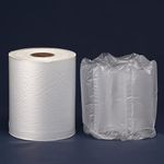 RESISSHO Air Pillow Cushion Film PK001, Air Bubble Void Filling Bags 1640 ft X 7.8 in X 3.9 in per Roll 5,000 Inflatable Packaging Air Pillows Bag, Working with T8/T30 Air Cushion Machine