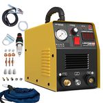 SUSEMSE Plasma Cutter 55 Amp HF IGBT Inverter Plasma Cutter Portable Air Plasma Cutting Machine with Accessories, Max Cut Thickness 12mm, 230V