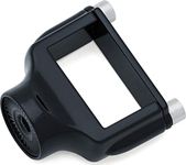 Kuryakyn 3119 Black Side Mount License Plate Clamp