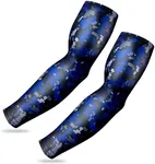 Tough Outdoors Sports Compression Arm Sleeves for Kids Men & Women - Girls Boys Baseball Arm Sleeve Youth and Teen - For Playing Football Basketball Shooting Volleyball