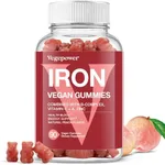 Vegan Iron Gummies Supplement - wit