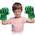 Toydaze Incredible Smash Fists Punching Gloves Plush Hands Stuffed Pillow Handwear, Kids Cosplay Costumes Gloves