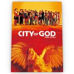 City of God POSTER Glossy Premium Borderless of Various Sizes & Frame Option (A3 size 16.5 x 11.7 Inch / 420 x 297 mm, 01)