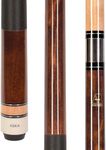 ASKA L2 2-Piece Pool Cue Stick, 58-inches Hard Rock Canadian Maple, 13mm Hard Tip (Brown 19-Ounce)