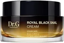 Dr. G - Royal Black Snail Cream - 50 ML - Snail Mucin Moisturizer, Korean Skincare, K Beauty for Dry Skin, Royal Jelly Protein Improves Skin Barrier, Niacinamide for Blemish Care; Skin Elasticity Care