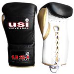 USI UNIVERSAL THE UNBEATABLE Pro Contest Gloves (609A) (10 oz, Black)