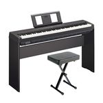 Yamaha P45B Digital Piano with L85 stand (sitting bench not included) Sold By ChennaiMusicals