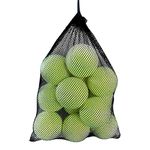 Tennis Balls, Magicorange12 Pack Advanced Training Tennis Balls Practice Balls, Pet Dog Playing Balls, Come with Mesh Bag for Easy Transport, Good for Beginner Training Ball (Green)