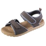 Acorn Men's Everywear Grafton Sandal, Walnut, M10
