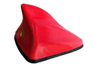 WolkomHome High Performance Shark Fin Antenna RED Color Car FM Radio Signal Aerials for Maruti Suzuki Swift Type-1