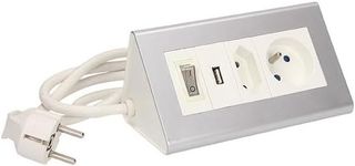 Power Strip Earthing Contact E, Socket Type C, USB and Switch - Motion Sensor