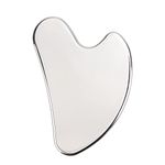 Deciniee Gua Sha Massage Tool,Stainless Steel Gua Sha Tools Gua Sha Facial Scraper for Slimmer Face and Contouring Heart Shaped