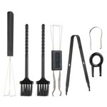 7 Piece Keycap Remover, Keycap Swapper Switch Puller Keycap Puller Cleaning Brush and Precision Tweezers, Designed for Mechanical and Standard Keyboards, Essential Tools for Enhanced Maintenance