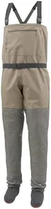 Simms Men's Tributary Stockingfoot Chest-High Fishing Waders - Durable, Breathable, Waterproof Fly Fishing Waders for Men, Tan, (XX-Large 12-13 Foot)