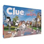 CLUE: Diary of a Wimpy Kid | Solve The Mystery in This Collectible Clue Game Featuring Characters & Locations from The Popular Book Series Diary of a Wimpy Kid | Officially-Licensed Diary of a Wimpy