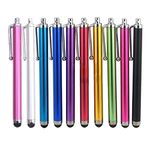 Haobase Stylus Pen 10 Pack Universal Touch Screen Capacitive Stylus for Touch Screen Tablets,10 Colors