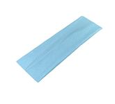 WESTEND CHOICE 7cm Wide Headbands Plain Stretchy Hairband Unisex Kylie Headband Bandeau Gym Exercise Headbands for Women & Men Soft Yoga Head Band (Light blue)