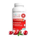 Utiva UTI Control Cranberry PACs - #1 Doctor- Recommended for UTI prevention - 36mg PACs for Urinary Tract Infection Avoidance - Supplement for Urinary Tract Health for Women and Men – Cranberry Extract Pills for urinary & bladder health, 90 Vegi Capsules - Made in Canada