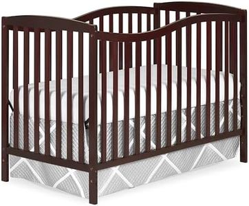 Dream On Me Chelsea 5-In-1 Convertible Crib In Espresso, JPMA Certified