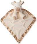 Bearington Lil' Lofty 28.5 Inch X 28.5 Inch Giraffe Large Baby Lovey - Baby Security Blanket - Stuffed Animal Security Blanket