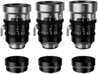 SIRUI IronStar T1.9 1.5X Anamorphic Cine Lens Set, 35mm, 40mm, 60mm Full Frame Manual Focus Cinema Lens with Native PL Mount, Interchangeable EF Mount, Neutral Flare