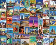 White Mountain Puzzles Best Places in The World Jigsaw Puzzle (1000 Piece)