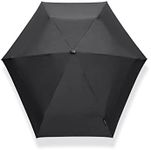 Senz° Micro Windproof Umbrella - 31.5 x 29.13 in - Manual Folding - Pure Black