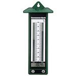 Digital Greenhouse Thermometer - Max Min Thermometer to Measure Maximum and Minimum Temperatures in a Greenhouse, Room, Office, Warehouse, Factory, Workplace