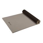 Gaiam Two-Sided Premium Yoga Mat, 5mm, Granite Storm