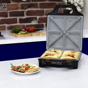Tower 4-Slice Sandwich Maker – Non-Stick, Easy Clean