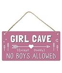 Fun-Plus Girl Cave Sign, Decoration