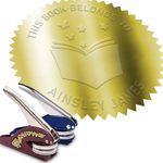 Book & Stars Book Stamp Library of 