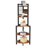 5 Tier Corner Bookshelf