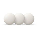 Google Nest Temperature Sensor (2nd Gen) - Room Comfort Sensor with Scheduling - Works with The Nest Learning Thermostat (3rd and 4th Gen) and Nest Thermostat E - Porcelain -3 Pack