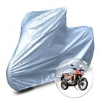 Neodrift 'SilverMax' Bike Cover for Suzuki V-Strom SX (All-Weather Motorcycle Protection, Water & UV Resistant, Dustproof, Windproof).