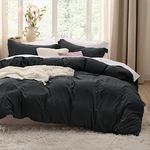 Bedsure Black Duvet Cover Full Size