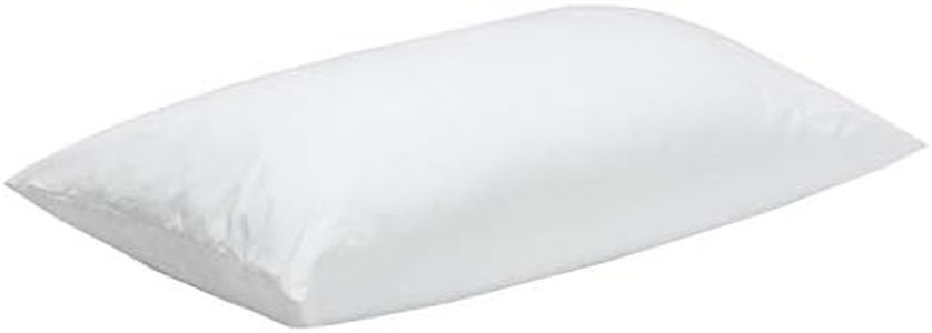 Pikolin Home - Almohada de Fibra Hipoalergénica - Funda Exterior de Algodón con Tratamiento Antiácaros - Firmeza Baja, Dormir Boca Abajo, Almohada 60 cm, 60x40cm