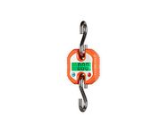 Klau Portable Digital Scale 150 kg / 300 lb Heavy Duty Crane Scale Hanging Scales LED Display with Backlight for Home Farm Hunting Outdoor Orange